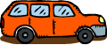 赤い車